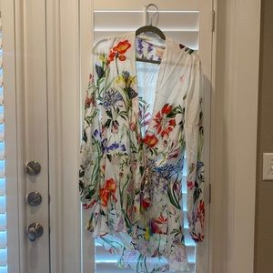 Rococo sand floral dress